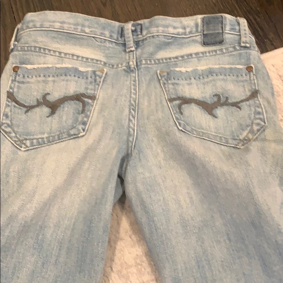 Gold sign light denim jeans - Picture 5 of 5